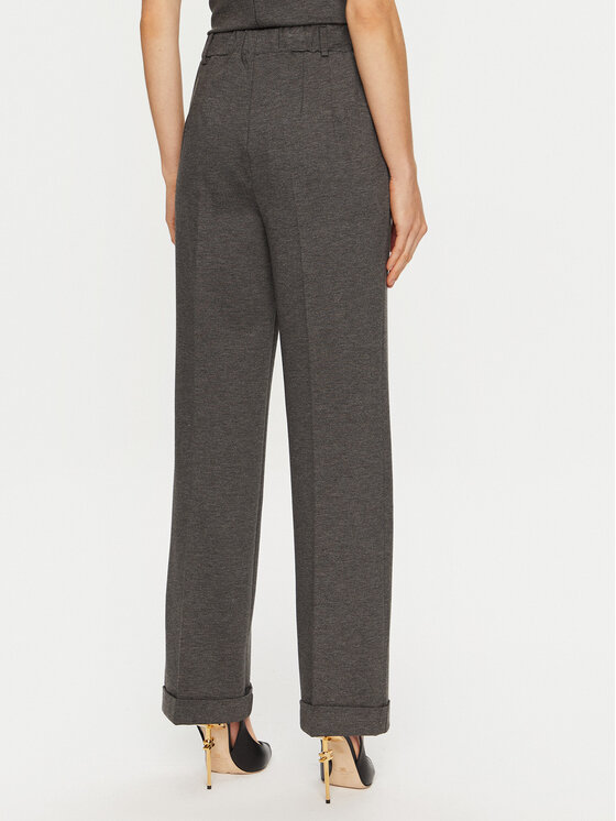 ViCOLO ViCOLO Kalhoty z materiálu TS0116 Šedá Regular Fit