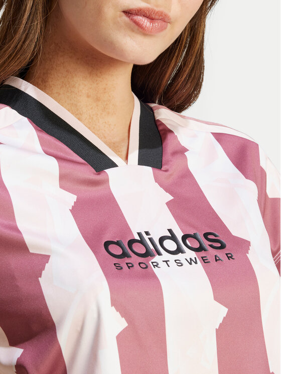 adidas adidas Tricou Tiro Cut 3-Stripes IX3520 Roz Slim Fit