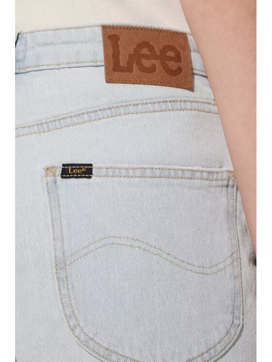 Lee Lee Jeansy CAROL Niebieski Straight Fit