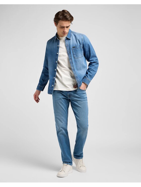 Lee Lee Jeans BROOKLYN Blu Straight Fit
