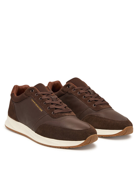 Tommy Hilfiger Tommy Hilfiger Superge Dressy Runner FM0FM05910 Rjava
