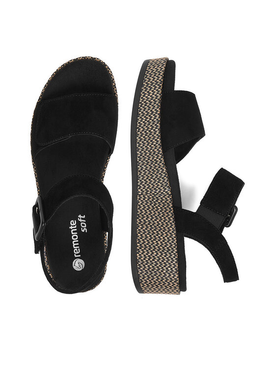Remonte Remonte Sandales CEO-D1N54-01 Melns