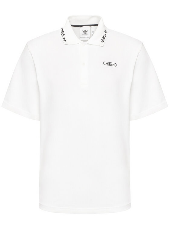 adidas adidas Polo majica Summer GN3835 Bela Regular Fit