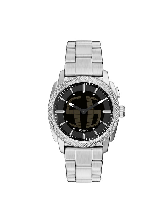 Fossil Fossil Pulkstenis Machine Big Tic FS6155 Sudraba