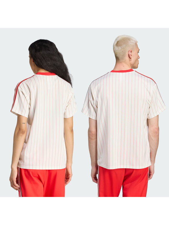 adidas adidas Koszulka techniczna Benfica Biały Loose Fit