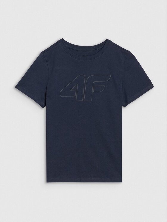 4F 4F T-shirt 4FJWSS25TTSHM2179-31S Blu Regular Fit