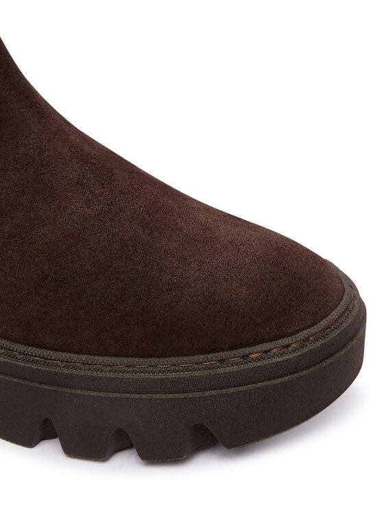 Tamaris Tamaris Kotníková obuv s elastickým prvkem 1-25405-45 Hnědá