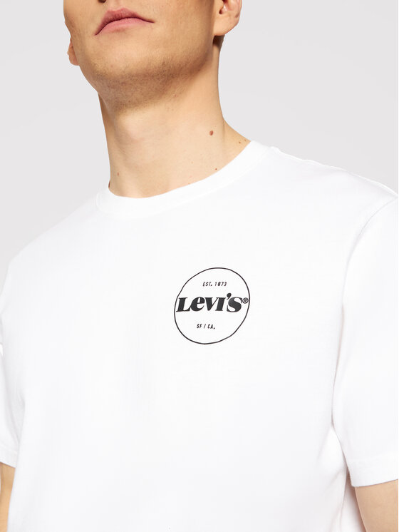 T-shirt Tee 16143-0106 Bianco Relaxed Fit