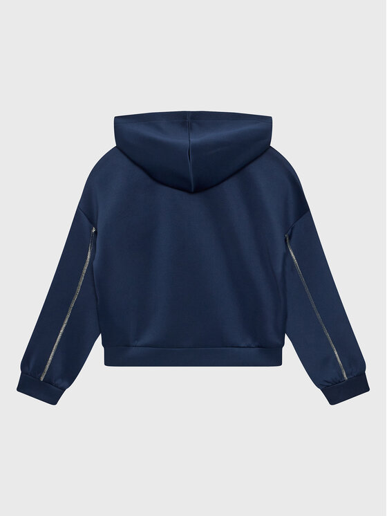 Felpa J2BQ01 KAZQ0 Blu scuro Regular Fit