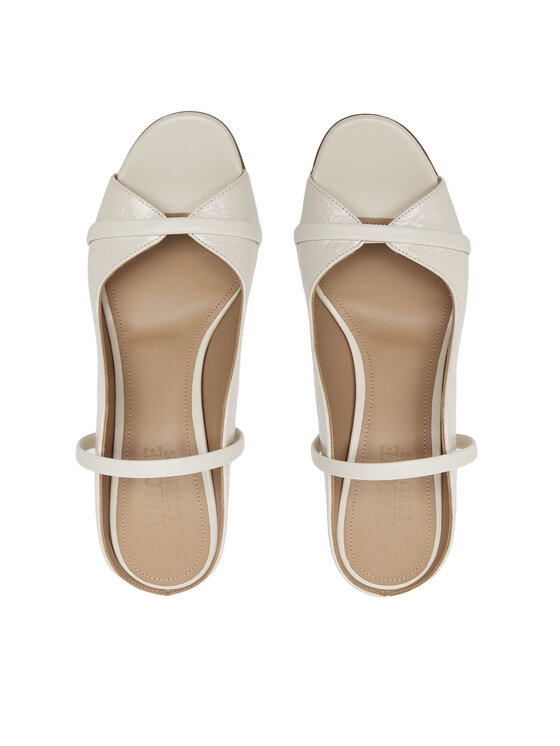 MALONE SOULIERS MALONE SOULIERS Şlapi Norah 70-157 Écru