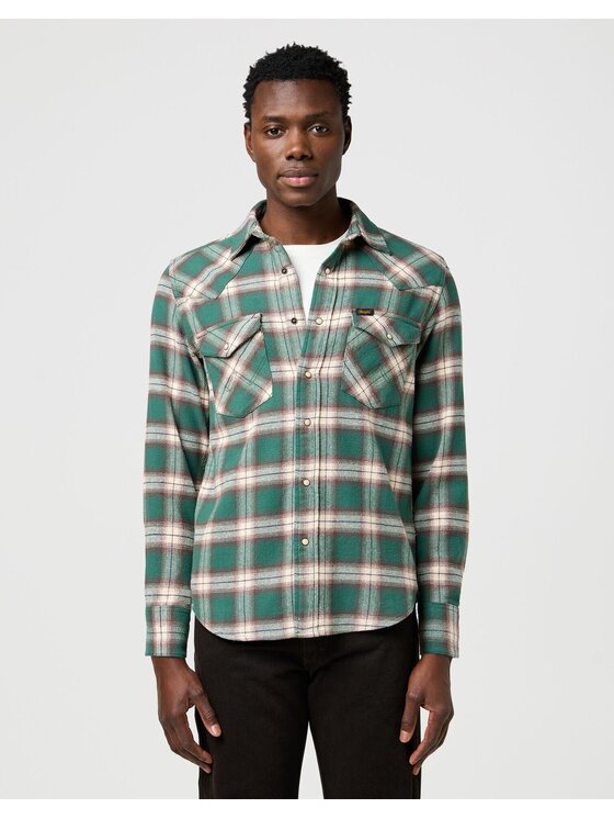 Wrangler Wrangler Koszula WESTERN SHIRT Kolorowy Regular Fit