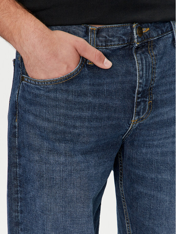 Lee Lee Jeansy Oscar 112355855 Modrá Relaxed Fit