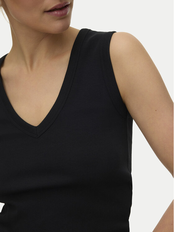 Vero Moda Vero Moda Topiņš Chloe 10342916 Melns Regular Fit