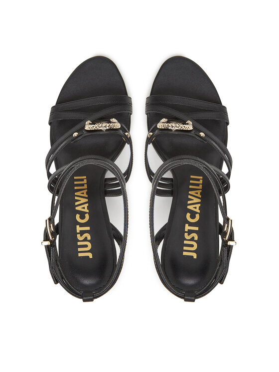 Just Cavalli Just Cavalli Sandały 78RA3S34 ZS984 Czarny