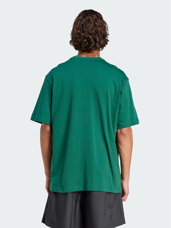 adidas adidas T-Shirt 151299 Zielony Loose Fit