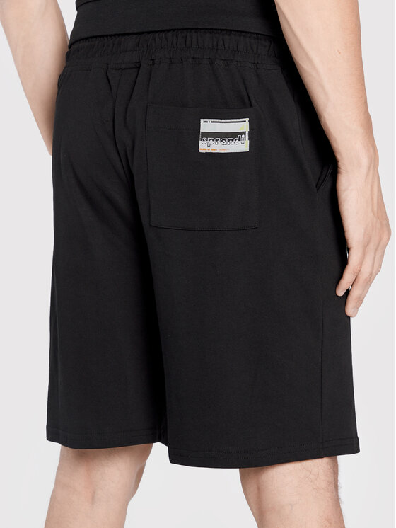 Pantaloncini sportivi SP22-SKM201 Nero Regular Fit...