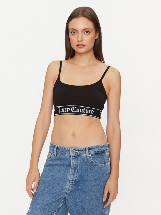Juicy Couture Juicy Couture Бюстгальтер-топ Jolie JCSQB223413 Чорний