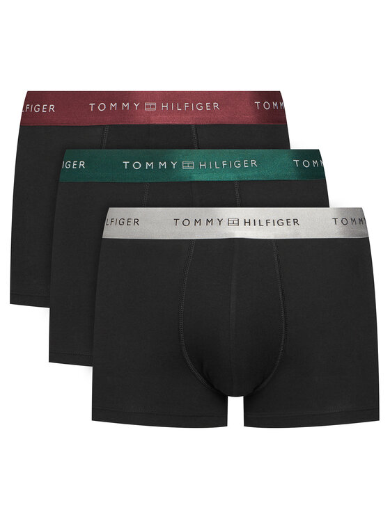 Tommy Hilfiger Tommy Hilfiger Souprava boxerek UM0UM03411 Černá