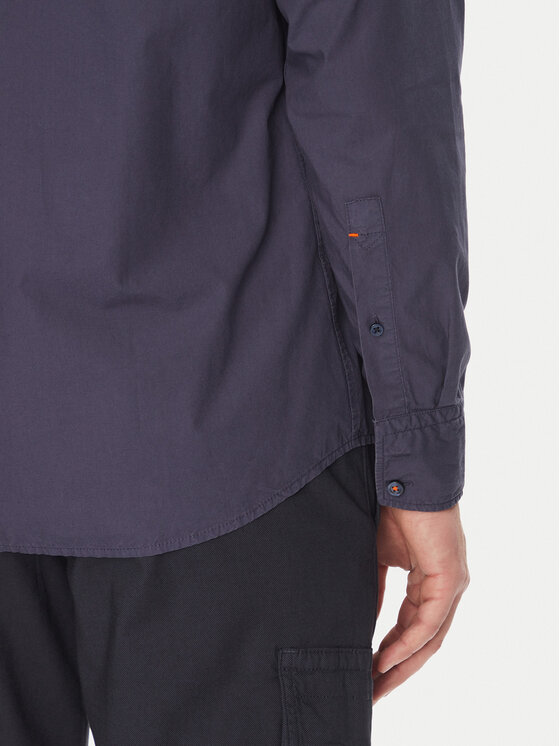 BOSS Boss Koszula Relegant 50518304 Granatowy Regular Fit