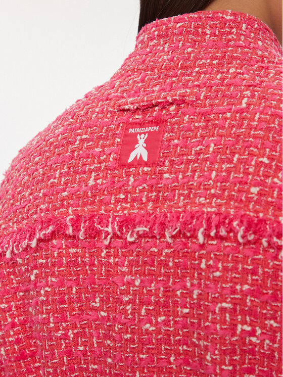 Patrizia Pepe Patrizia Pepe Átmeneti kabát 8O0113/A376-F592 Rózsaszín Regular Fit