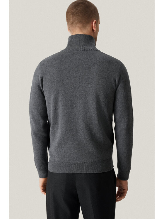 Próchnik Próchnik Sweter PM18 SW073225000122 Szary Regular Fit