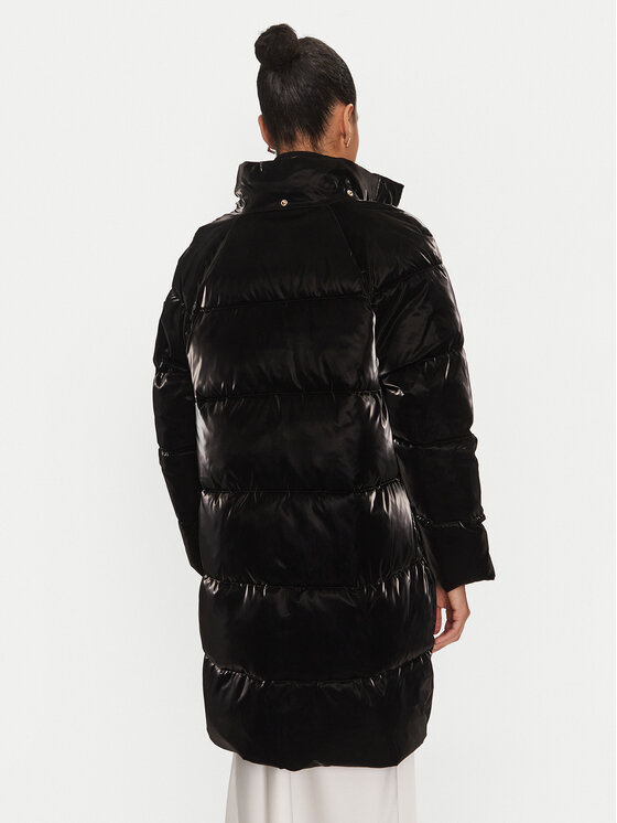 Elisabetta Franchi Elisabetta Franchi Wintermantel PI-79Z-46E2-V650 Schwarz Regular Fit