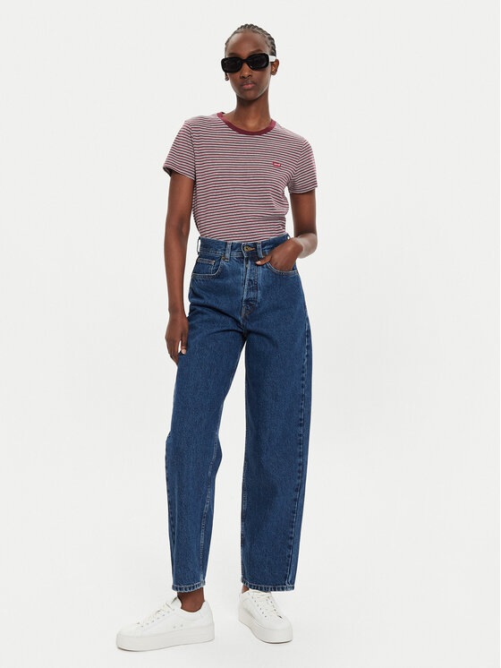 Levi's® Levi's® T-shirt Perfect 39185-0350 Tamnocrvena Regular Fit