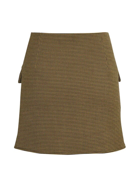 Gestuz Gestuz Spódnica trapezowa 10908267 Zielony Regular Fit