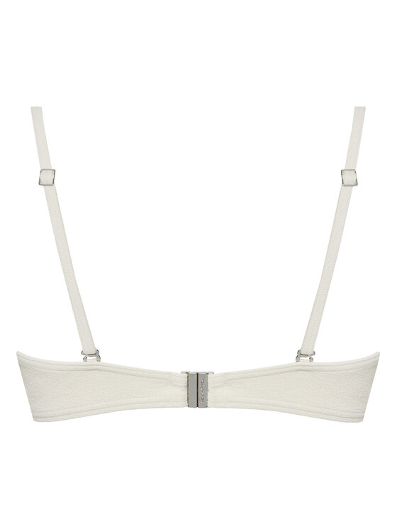 Tommy Hilfiger Tommy Hilfiger Bikini partea de sus UW0UW05814 Écru