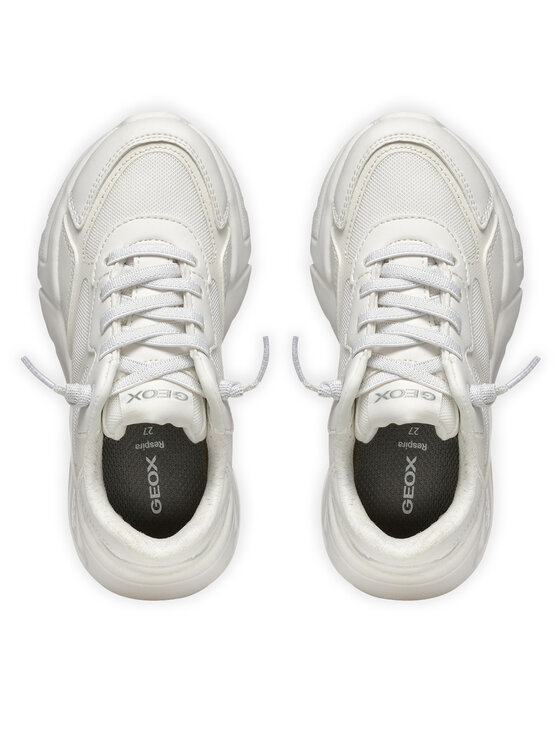 Geox Geox Sneakersy J Loftus J55M2B 1454 C1000 S Biały