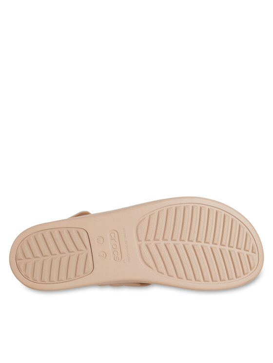 Crocs Crocs Sandále Brooklyn Woven Upper LW 209977 Béžová