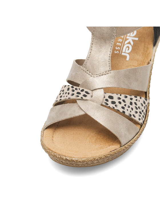 Rieker Rieker Sandalen 665K3-60 Beige