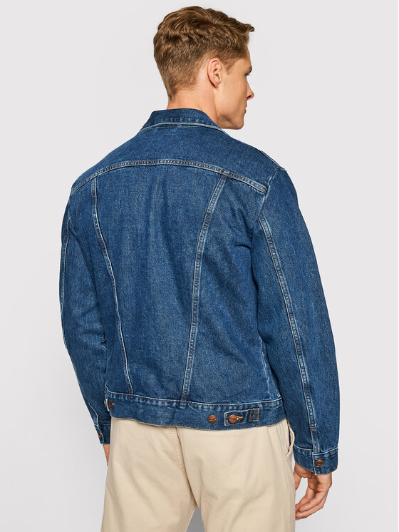 Wrangler Wrangler Kurtka jeansowa Icons W4MJUG923 112129142 Granatowy Regular Fit