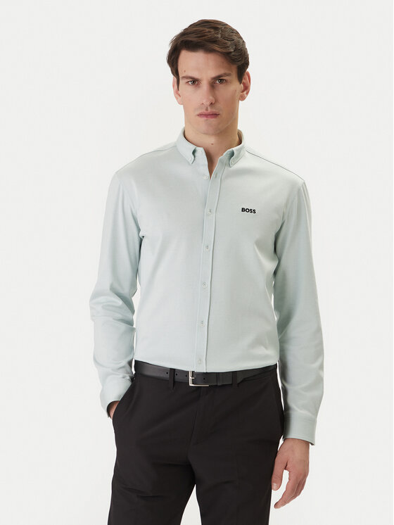 BOSS BOSS Košile ST Motion 50555946 Tyrkysová Regular Fit