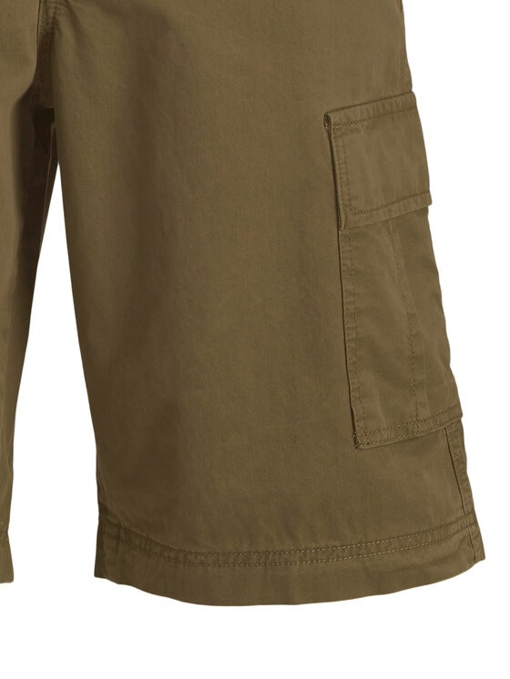 Jack & Jones Jack & Jones Riidest šortsid Cole 12292263 Roheline Regular Fit