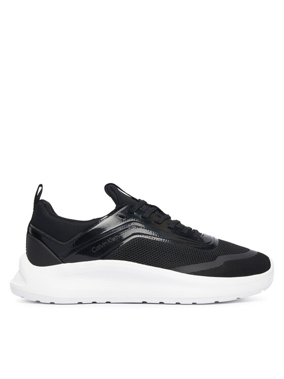 Calvin Klein Calvin Klein Superge Light Eva Run Laceup Sock Jelly HW0HW03434 Črna