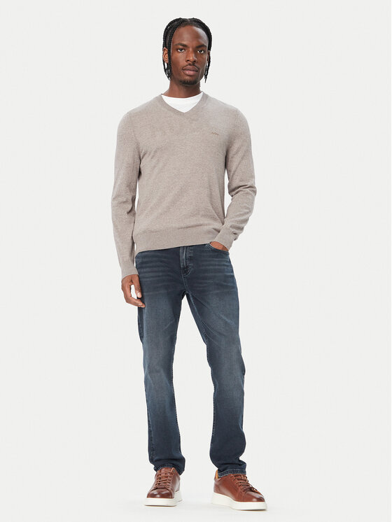 BOSS BOSS Svetr H-Melba-L 50571907 Hnědá Regular Fit