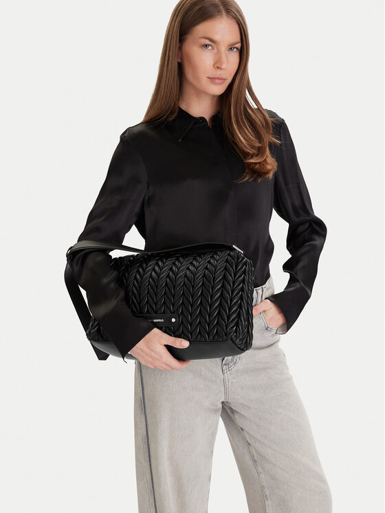 KARL LAGERFELD KARL LAGERFELD Handtasche A4W30072 Schwarz