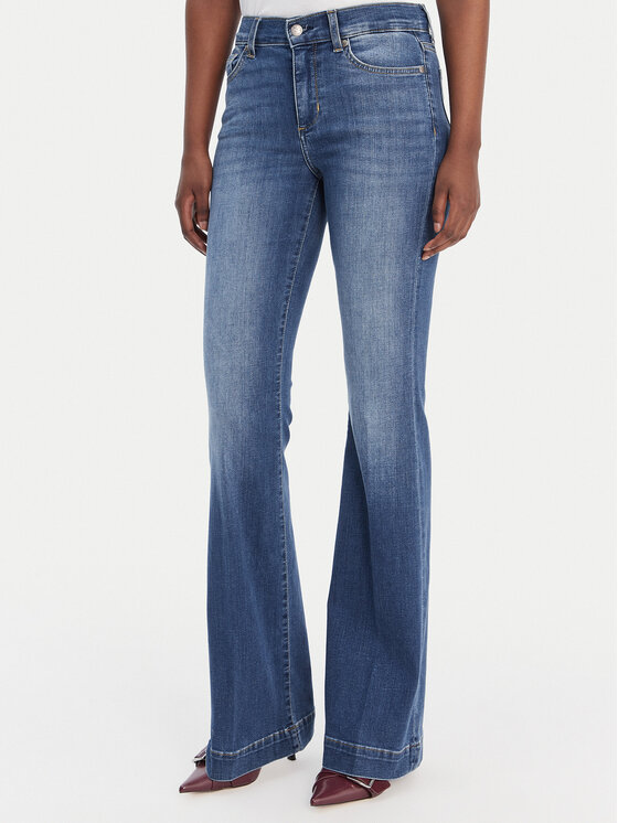 Liu Jo Blugi UA6061 DS081 Albastru Flare Fit