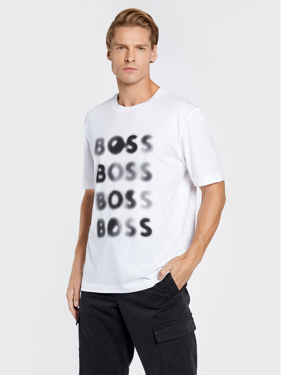 T-shirt Teetrury 2 50478776 Bianco Relaxed Fit
