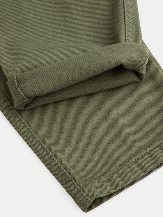 Coccodrillo Coccodrillo Hlače iz tkanine ZC4119102GBJ Zelena Regular Fit