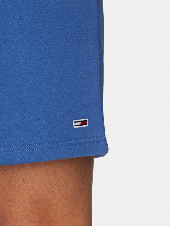 Tommy Jeans Tommy Jeans Sportiniai šortai Flag Beach DM0DM21931 Mėlyna Regular Fit