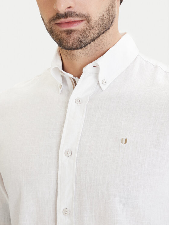 Jack & Jones Jack & Jones Πουκάμισο Blusummer 12293269 Λευκό Regular Fit