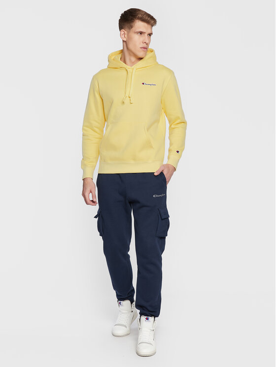 Champion store felpa gialla