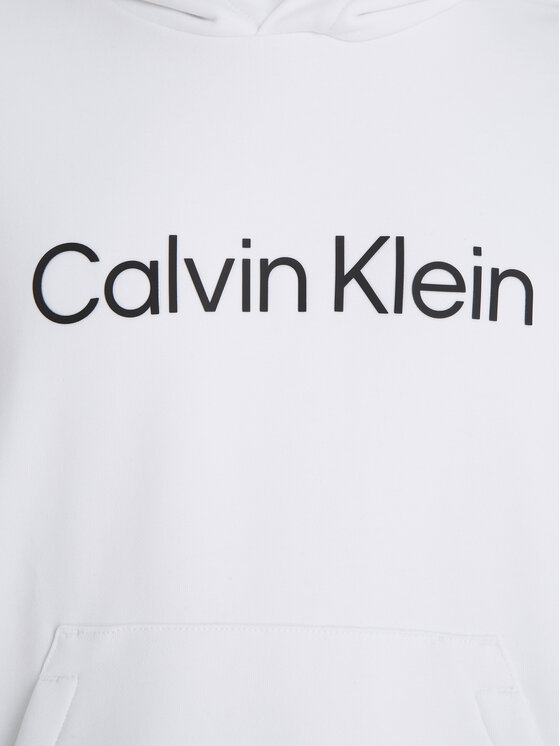 Calvin Klein Calvin Klein Mikina Hero K10K111345 Bílá Regular Fit