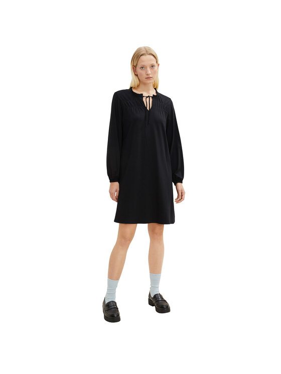 Tom Tailor Rochie 1034824 Negru Regular Fit
