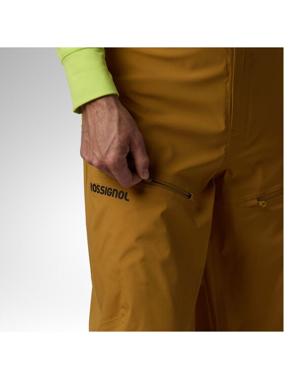Rossignol Rossignol Spodnie narciarskie M Evader 2.0 3L Shell Pant Brązowy Regular Fit