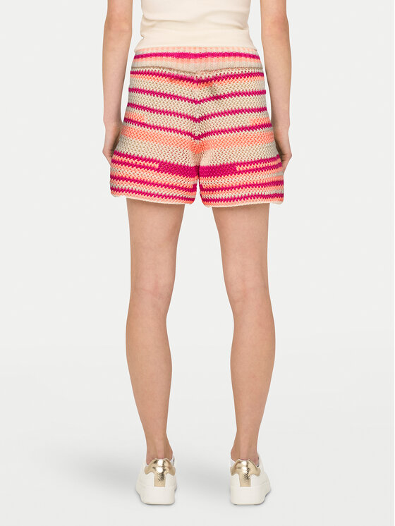 ONLY ONLY Шорти от плат Merida 15344405 Розов Regular Fit
