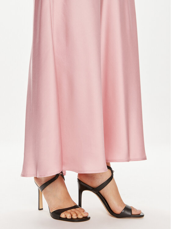 ViCOLO ViCOLO Maxi szoknya TB0342 Rózsaszín Regular Fit