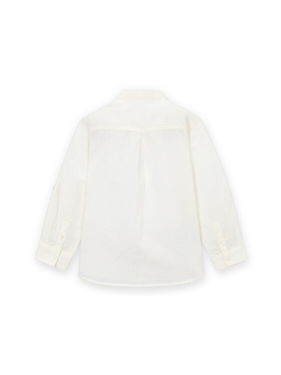 Mayoral Mayoral Camicia 3118 Bianco Regular Fit